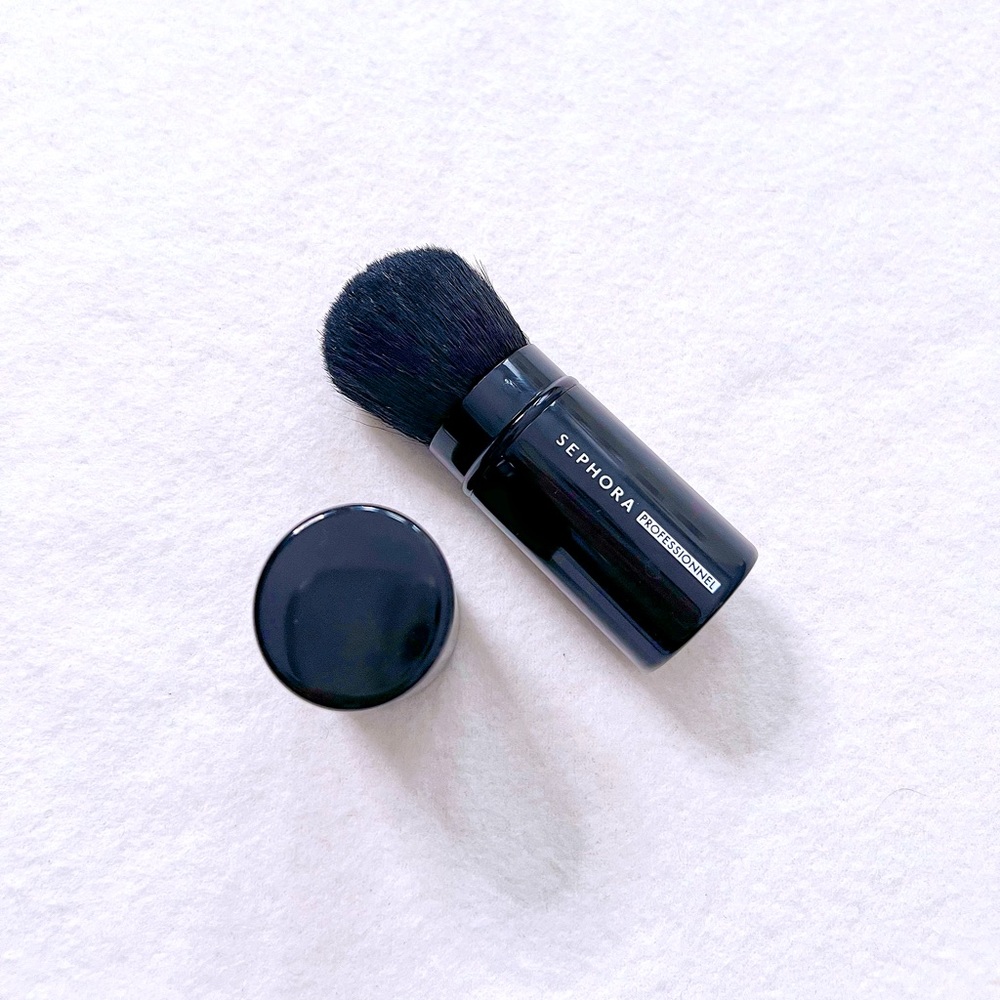 3/$25 Sephora Collection Retractable Face Powder Brush Vegan Fiber Multipurpose